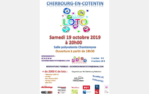 Loto de l'AS Cherbourg Natation